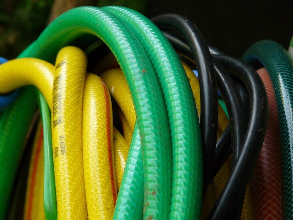 hose, nature, garden hose, irrigation, water, splash, to water